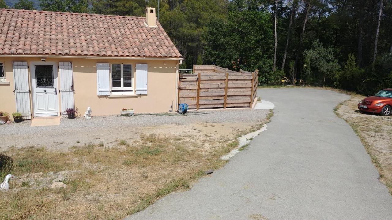Charmante Maison Climatisee Avec Piscine Draguignan Exterior photo
